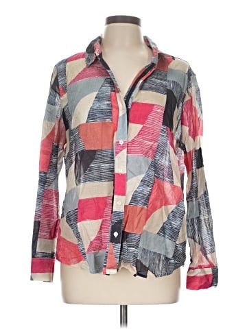 Nic + Zoe Long Sleeve Button-Down Shirt (view 1)