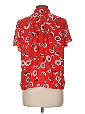 J.Crew Factory Store Short Sleeve Blouse (view 2)