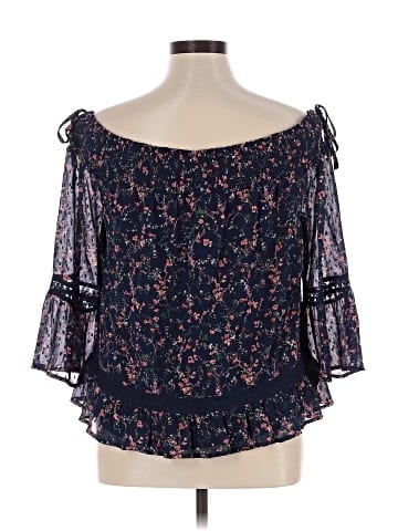 Skies Are Blue 3/4 Sleeve Blouse (view 2)