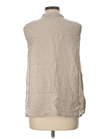 Eileen Fisher Sleeveless Button-Down Shirt (view 2)