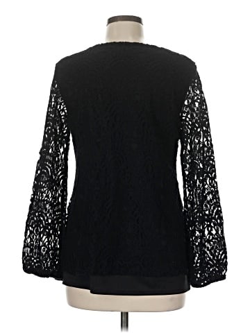 JM Collection Long Sleeve Blouse (view 2)