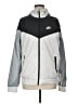 Nike 100% Polyester Color Block Gray Track Jacket Size M - photo 1