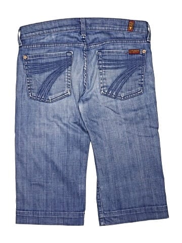 7 For All Mankind Denim Shorts (view 2)