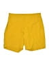 Fabletics 100% Polyester Solid Yellow Athletic Shorts Size M - photo 1