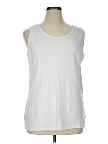 Lands' End Sleeveless T-Shirt (view 1)