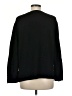 Ella Moss Solid Black Pullover Sweater Size M - photo 2