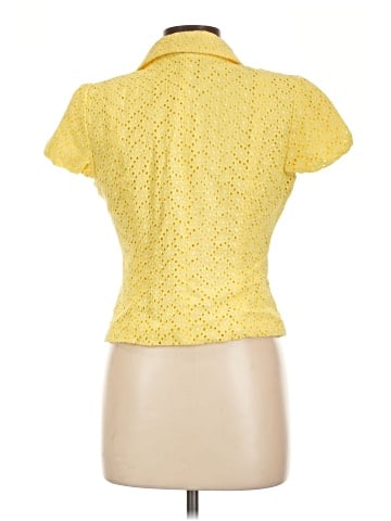 Express Design Studio Short Sleeve Blouse (view 2)