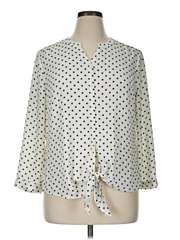 Talbots 3/4 Sleeve Blouse (view 1)