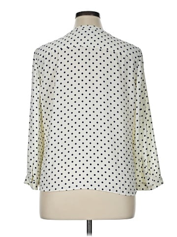 Talbots 3/4 Sleeve Blouse (view 2)