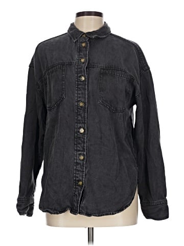 Velvet Heart Long Sleeve Button-Down Shirt (view 1)