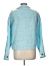 Talbots 100% Linen Blue Jacket Size L - photo 2