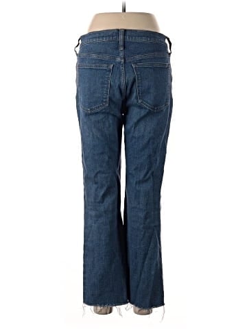Madewell Kick Out Crop Jeans in Cherryville Wash: Raw-Hem Edition (view 2)
