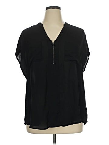 Torrid Short Sleeve Blouse (view 1)