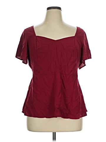 Torrid Short Sleeve Blouse (view 1)