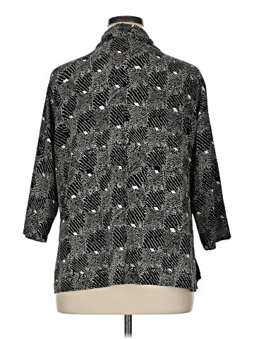 Notations 3/4 Sleeve Blouse (view 2)