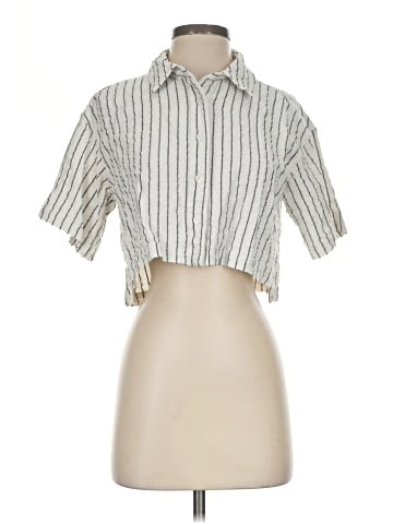 Steve Madden Short Sleeve Blouse (view 1)