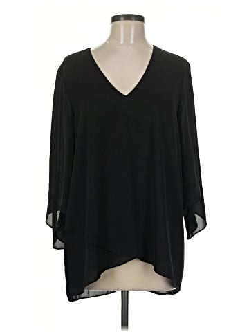 Karen Kane 3/4 Sleeve Blouse (view 1)