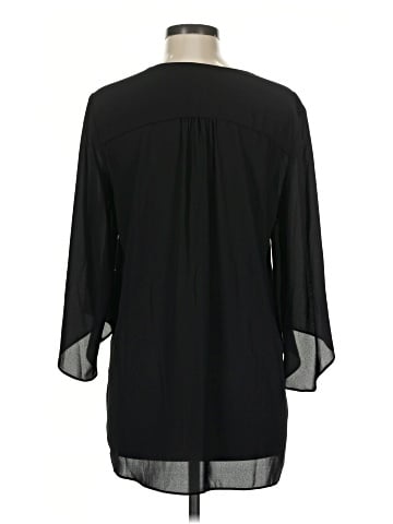 Karen Kane 3/4 Sleeve Blouse (view 2)