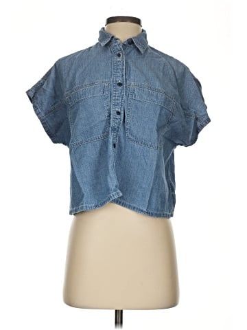 Madewell Short Sleeve Blouse (view 1)