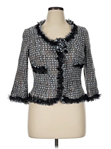 Teri Jon by Rickie Freeman Wool Blazer (view 1)