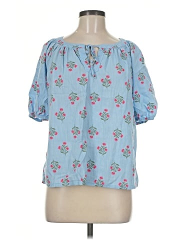 St. John's Bay Short Sleeve Blouse (view 1)