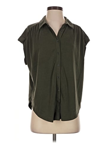 Lou & Grey Sleeveless Button-Down Shirt (view 1)