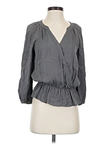 Joie 3/4 Sleeve Silk Top (view 1)