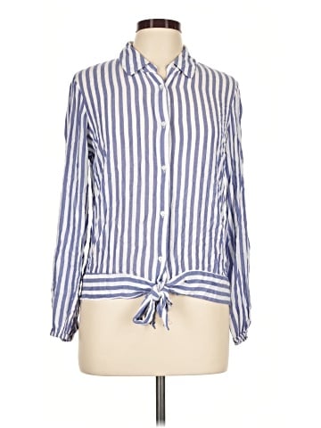 LC Lauren Conrad Long Sleeve Button-Down Shirt (view 1)