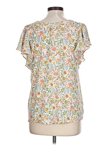Ann Taylor LOFT Short Sleeve Blouse (view 2)