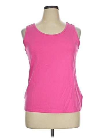 Lands' End Sleeveless T-Shirt (view 1)