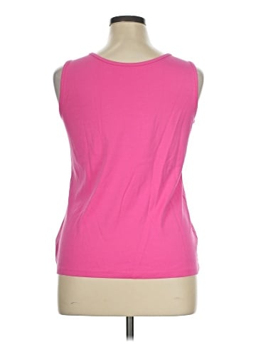 Lands' End Sleeveless T-Shirt (view 2)