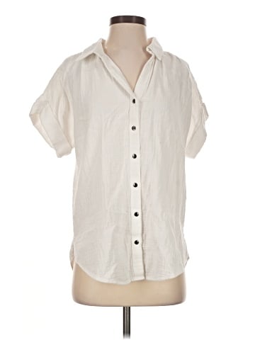 Caslon Short Sleeve Blouse (view 1)