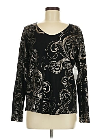 Chico's Long Sleeve T-Shirt (view 1)