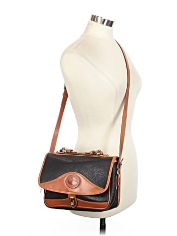 Dooney & Bourke Leather Messenger (view 2)