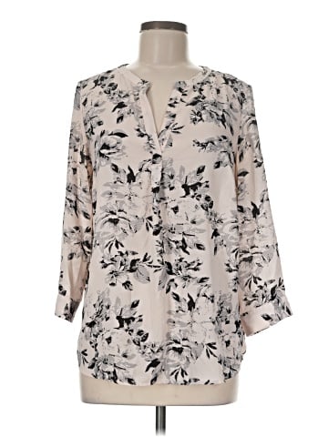 Saint Tropez West 3/4 Sleeve Blouse (view 1)