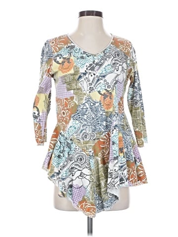 C.M.C by Color Me Cotton 3/4 Sleeve T-Shirt (view 1)