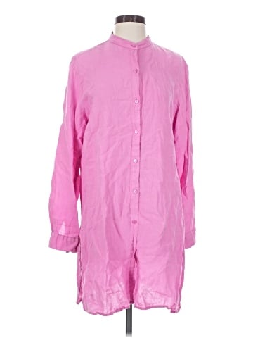 Eileen Fisher 3/4 Sleeve Button-Down Shirt (view 1)
