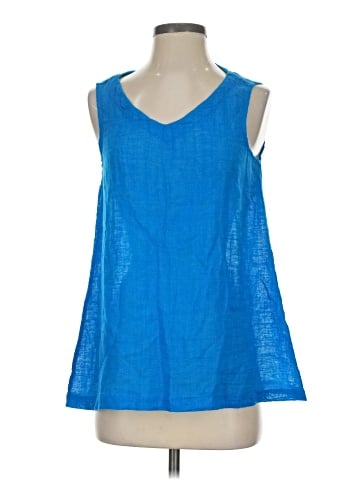 Flax Sleeveless Blouse (view 1)