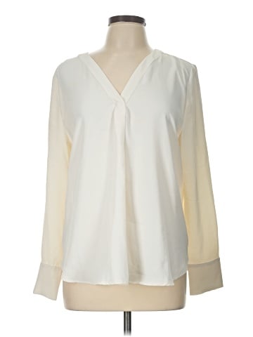 Ann Taylor Long Sleeve Blouse (view 1)
