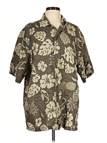 Brooks Brothers 346 Short Sleeve Button-Down Shirt (view 1)
