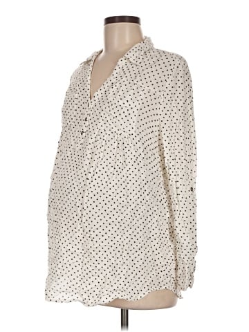 Motherhood Long Sleeve Blouse (view 1)