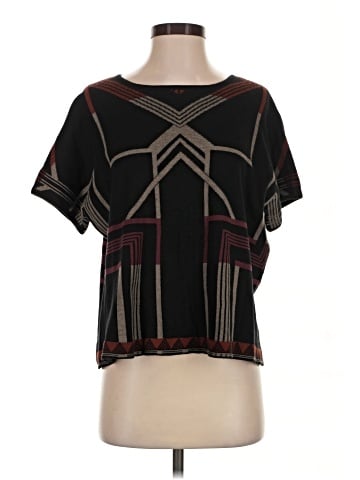 Peruvian Connection Short Sleeve Blouse (view 1)