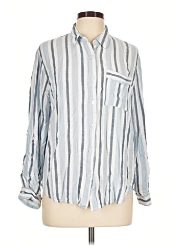 Jane and Delancey Long Sleeve Button-Down Shirt (view 1)