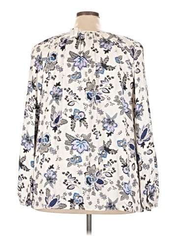 Lane Bryant Long Sleeve Blouse (view 2)