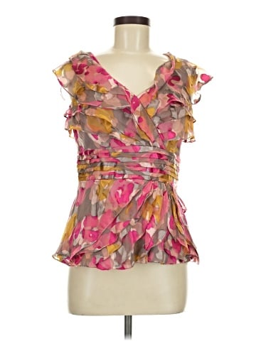 Adrianna Papell Sleeveless Blouse (view 1)