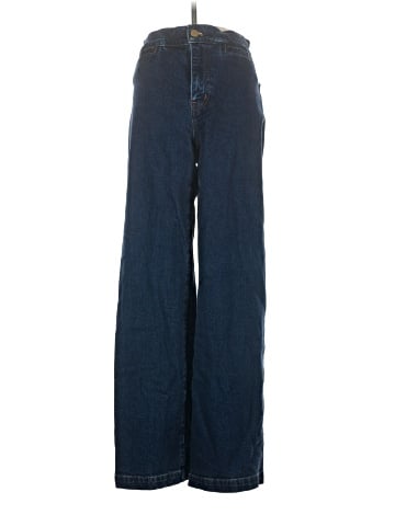 Madewell The Emmett Wide-Leg Jean in Leffers Wash: Welt Pocket Edition (view 1)