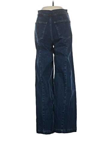 Madewell The Emmett Wide-Leg Jean in Leffers Wash: Welt Pocket Edition (view 2)