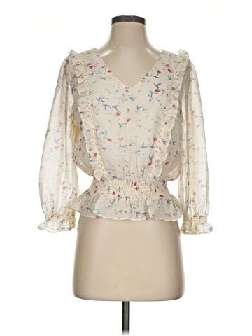 Skies Are Blue 3/4 Sleeve Blouse (view 1)