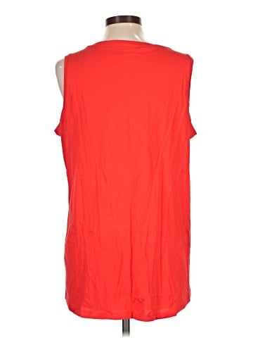 Lands' End Sleeveless T-Shirt (view 2)