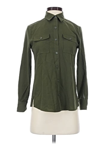 Banana Republic Factory Store Long Sleeve Button-Down Shirt (view 1)